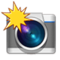 Camera With Flash emoji on Samsung